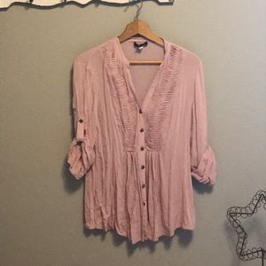 Pink blouse
